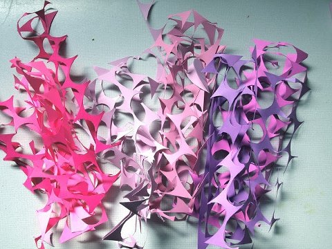 This Little Miggy Stayed Home || 3-d Heart Garland