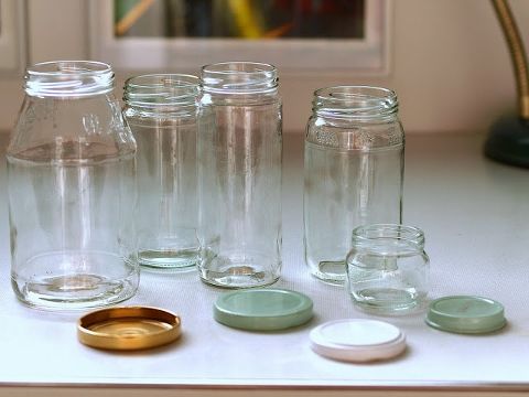 jars for snowglobes || This Little Miggy