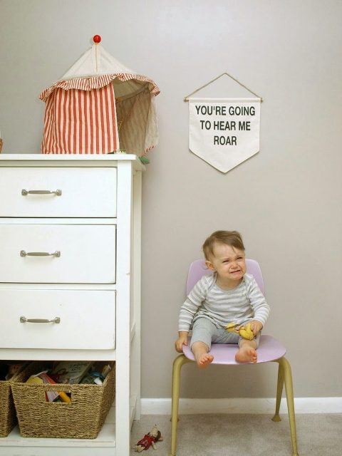 DIY Banner || This Little Miggy Stayed Home