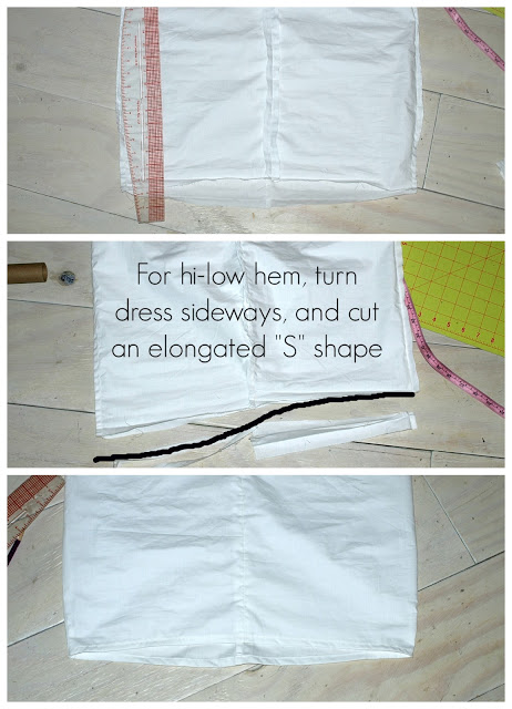 easy dip dye dress tutorial || This Little Miggy Stayed Home