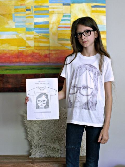 Color Your Own t-shirt with Hi Little One || This Little Miggy