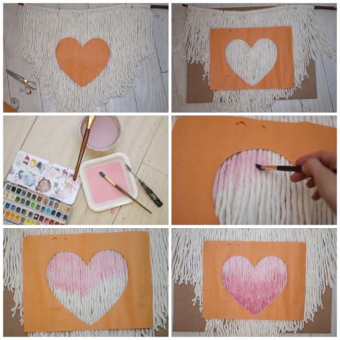 This Little Miggy || DIY Heart Wall Hanging