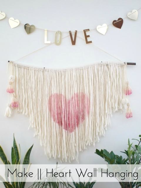 This Little Miggy || DIY Heart Wall Hanging